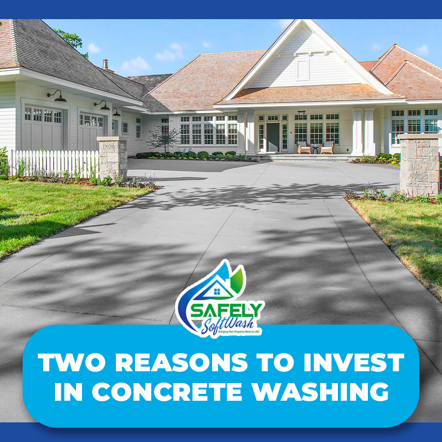 Two Reasons to Invest in Concrete Washing