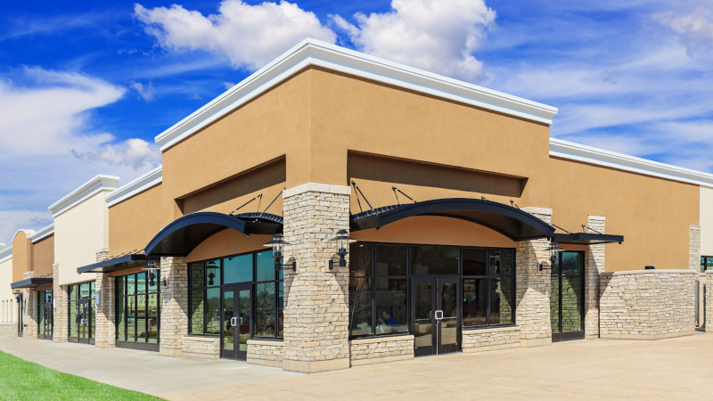 Exterior Retail Shop Cleaning in Minneola, Florida