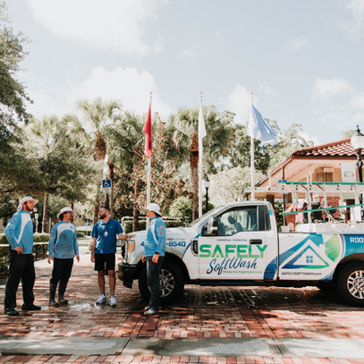 gentle roof cleaning
